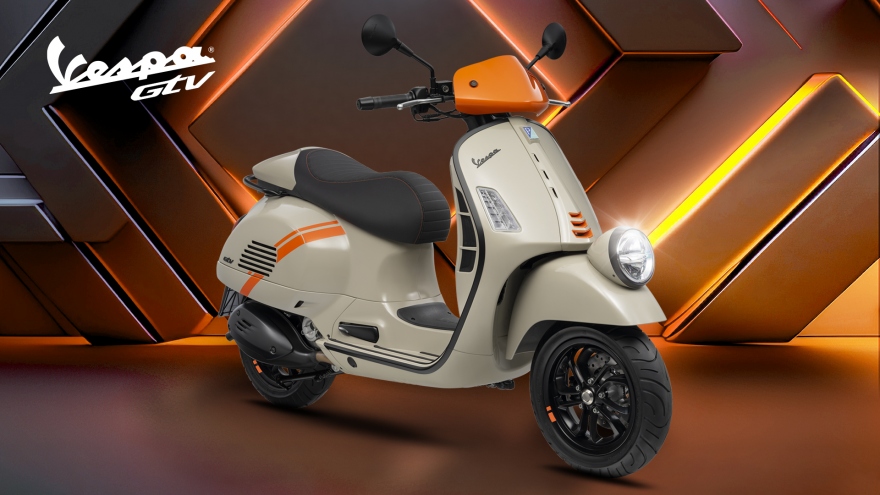 Vespa GTV 2023 ra mắt thị trường Việt, giá gần 160 triệu đồng