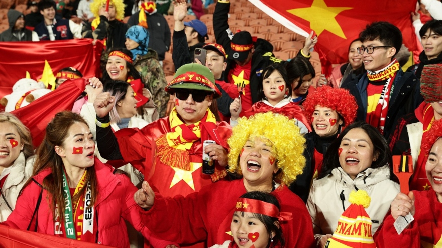 Impressive images of Vietnamese football fans at Women’s World Cup