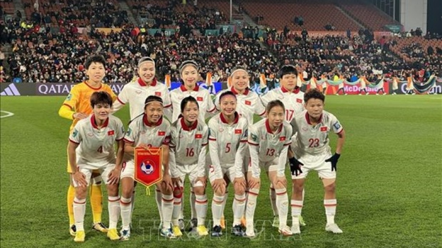 Int'l media praise Vietnamese women footballers in 2023 World Cup