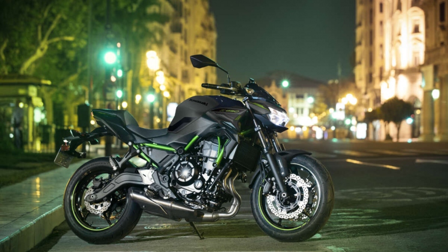 Kawasaki Z650 2023 ra mắt, giá từ 179 triệu đồng