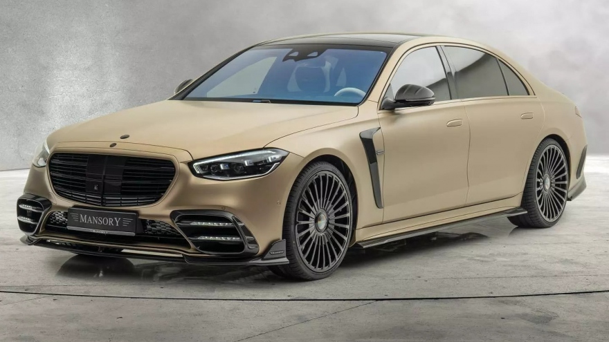 Chiêm ngưỡng Mercedes S-Class phiên bản độ Mansory đầy sang trọng