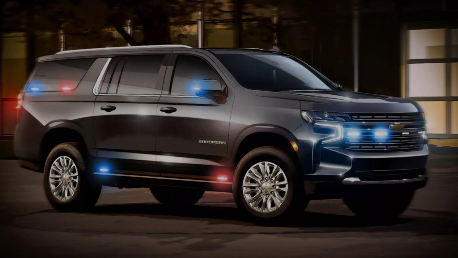GM chế tạo riêng Chevy Suburban bọc thép cho chính phủ Hoa Kỳ