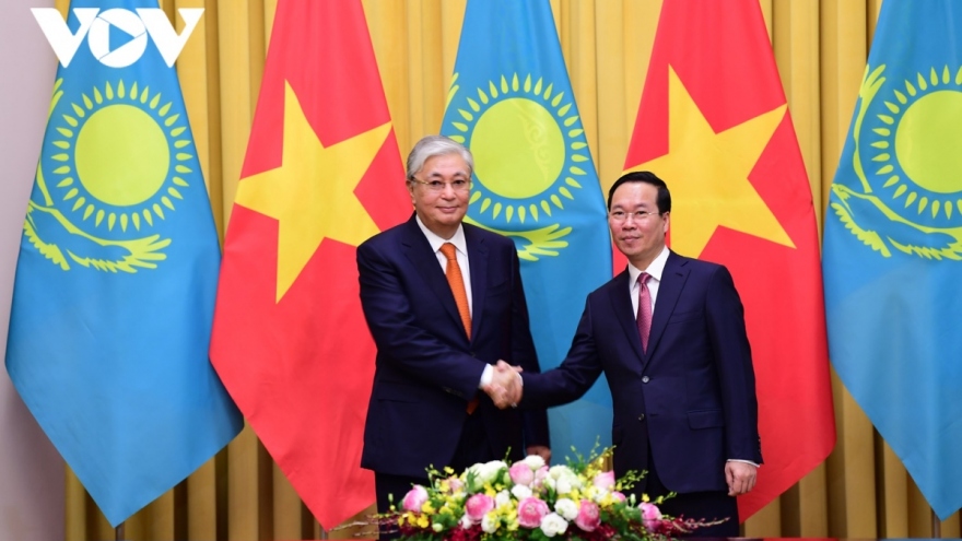 Thông cáo báo chí chung kết quả chuyến thăm Việt Nam của Tổng thống Kazakhstan