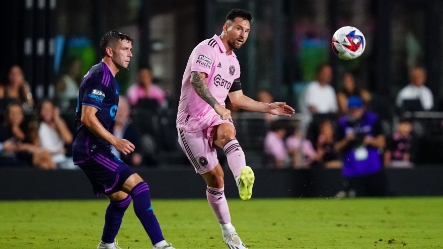 Messi nối dài mạch trận thăng hoa, Inter Miami vào bán kết Leagues Cup