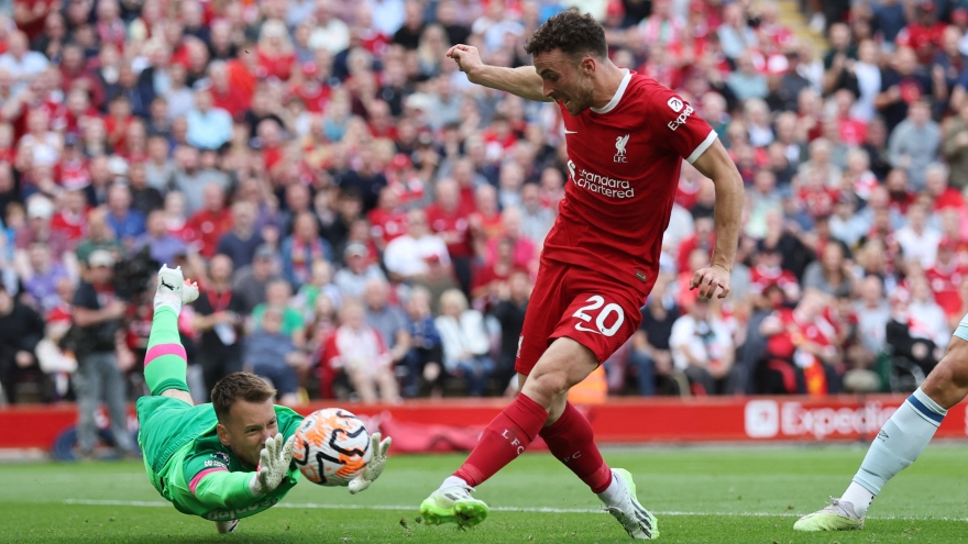 Kết quả Ngoại hạng Anh 19/8: 10 người Liverpool ngược dòng thắng Bournemouth
