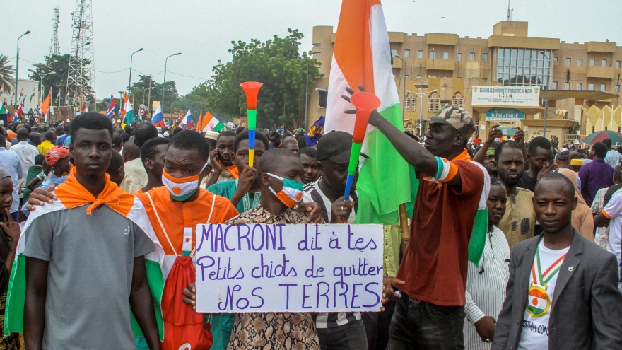 Đảo chính tại Niger: Người biểu tình đòi Pháp lập tức rút quân