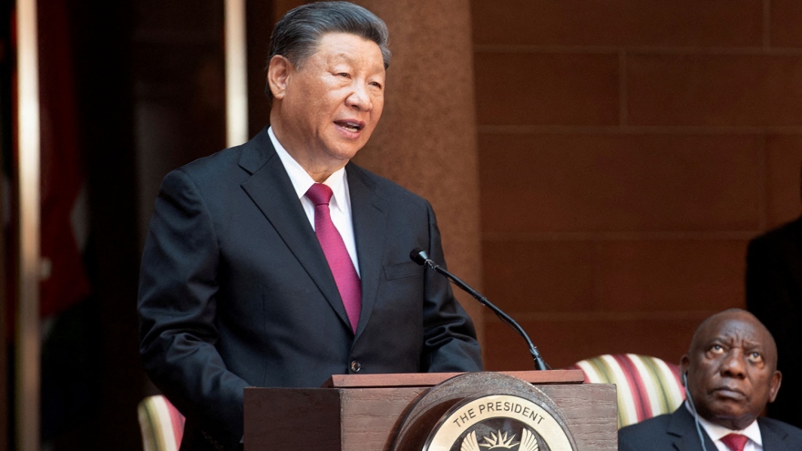 Chủ tịch Trung Quốc Tập Cận Bình kêu gọi mở rộng BRICS, tìm kiếm trật tự mới