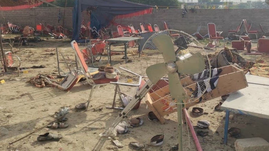 IS nhận trách nhiệm về vụ đánh bom tự sát khiến 54 người chết tại Pakistan