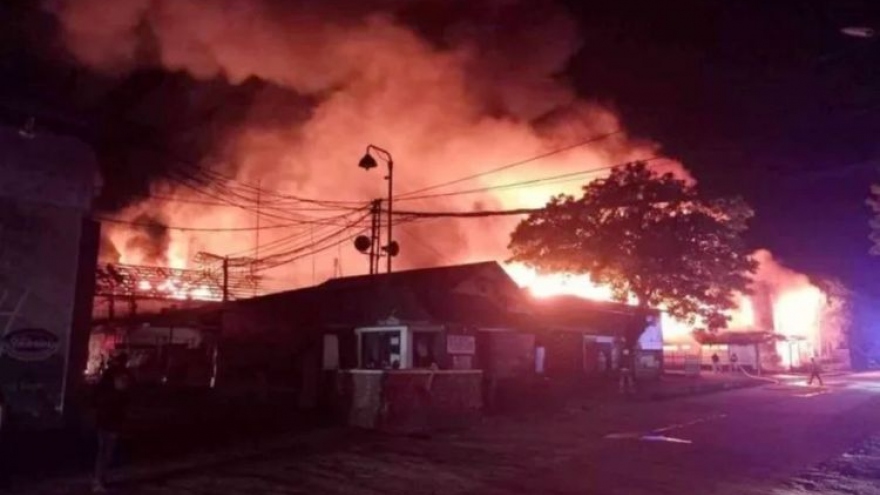 Hỏa hoạn nghiêm trọng tại Philippines khiến 15 người thiệt mạng