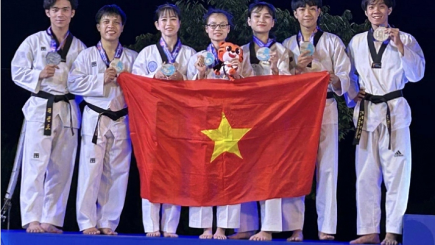 Vietnam wins silver at 2023 World Taekwondo Demonstration Championships