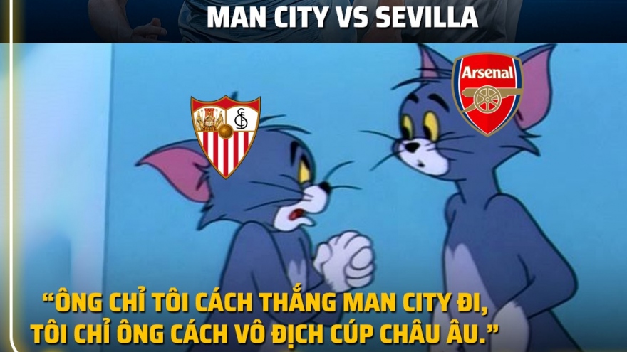 Biếm họa 24h: Sevilla "học" Arsenal cách đánh bại Man City
