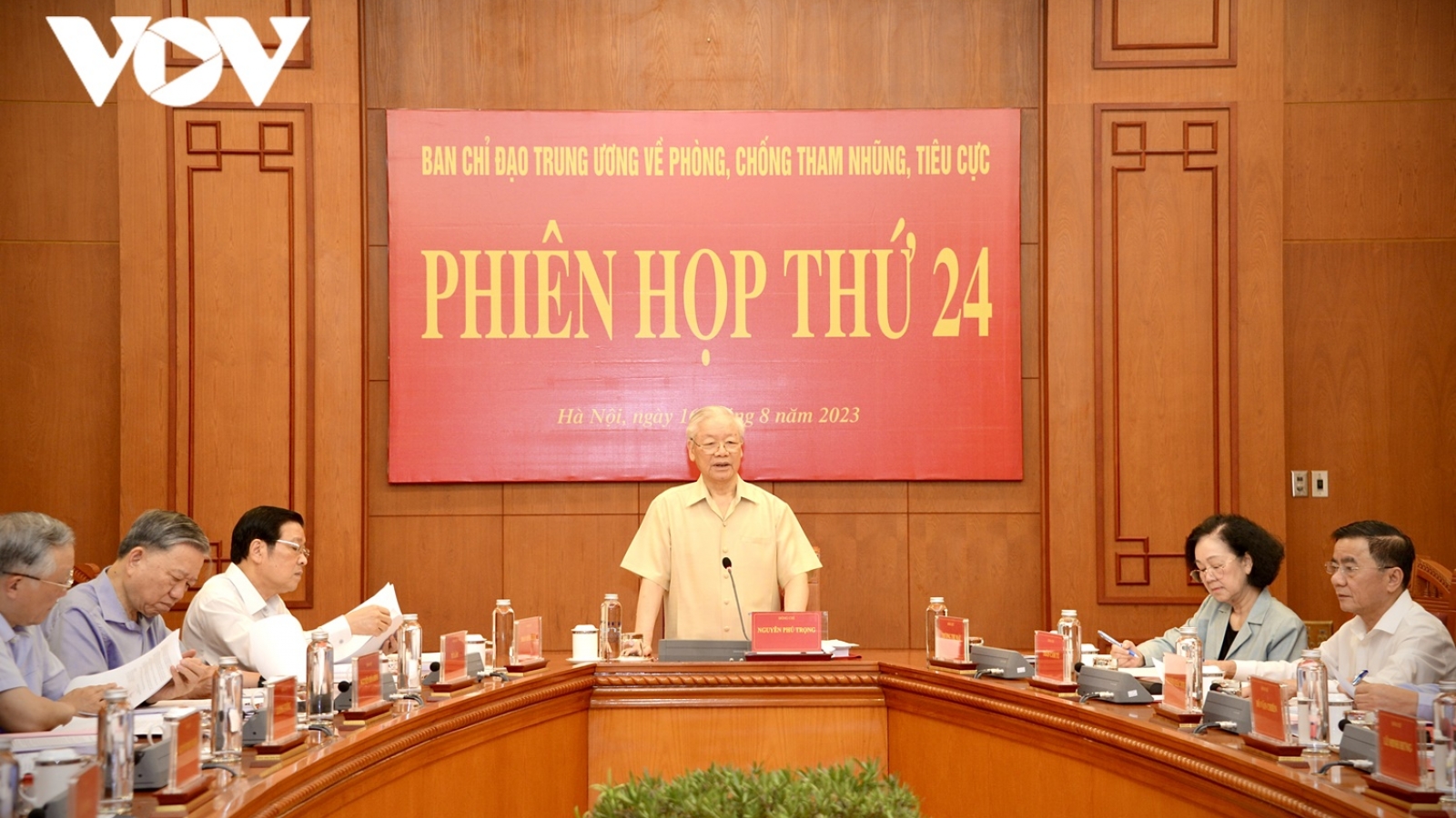 Tổng Bí thư chủ trì phiên họp của BCĐ Trung ương về Phòng chống tham nhũng, tiêu cực