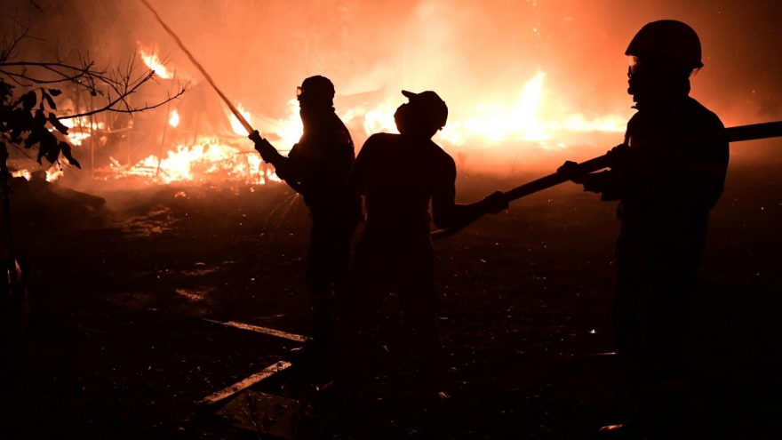 Hơn 120.000 ha bị thiêu rụi trong vụ cháy rừng ở Hy Lạp trong 8 tháng qua