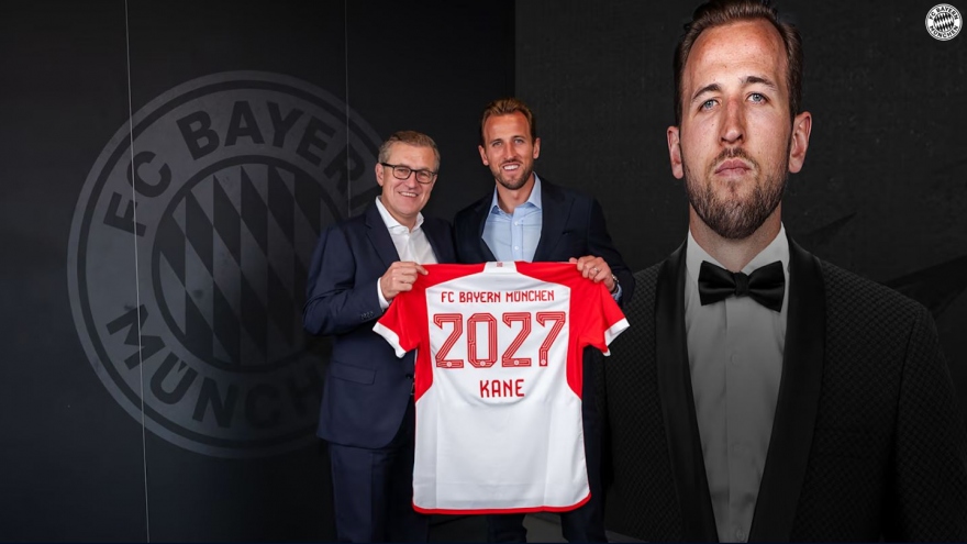 Bayern Munich chính thức phát nổ “bom tấn” Harry Kane