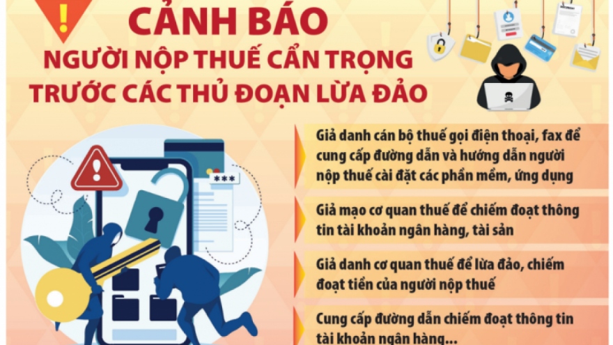 Các chiêu trò mạo danh cơ quan thuế lừa đảo chiếm đoạt tài sản