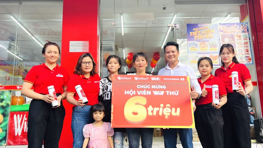 Cán mốc 6 triệu Hội viên WIN, WinMart tưng bừng ưu đãi