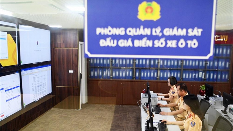 Cục Cảnh sát giao thông sẽ giám sát toàn bộ quá trình đấu giá biển số xe ô tô