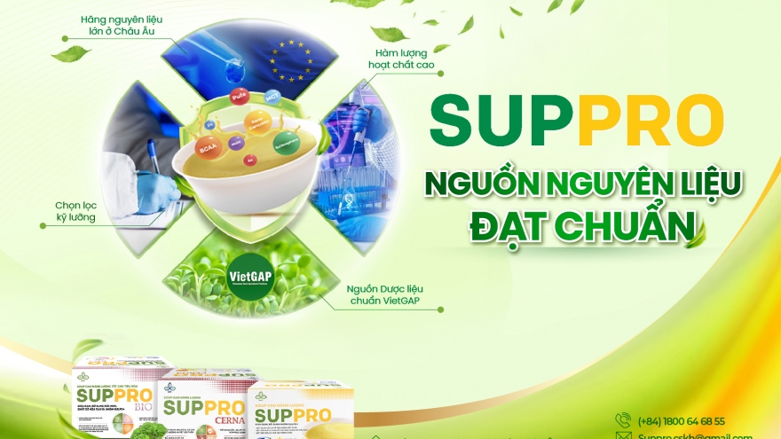 Suppro - Thương hiệu tiên phong trong ngành dinh dưỡng thảo dược tại Việt Nam