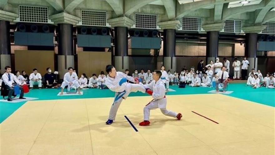 Karate tournament organised for overseas Vietnamese in Japan