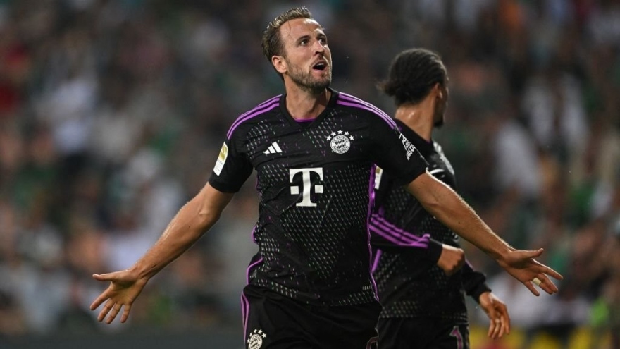 Kết quả bóng đá ngày 19/8: Harry Kane tỏa sáng, Bayern thắng đậm Werder Bremen