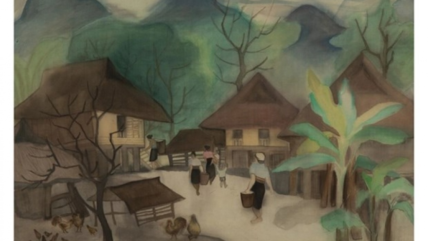 Hanoi painting exhibition marks National Day