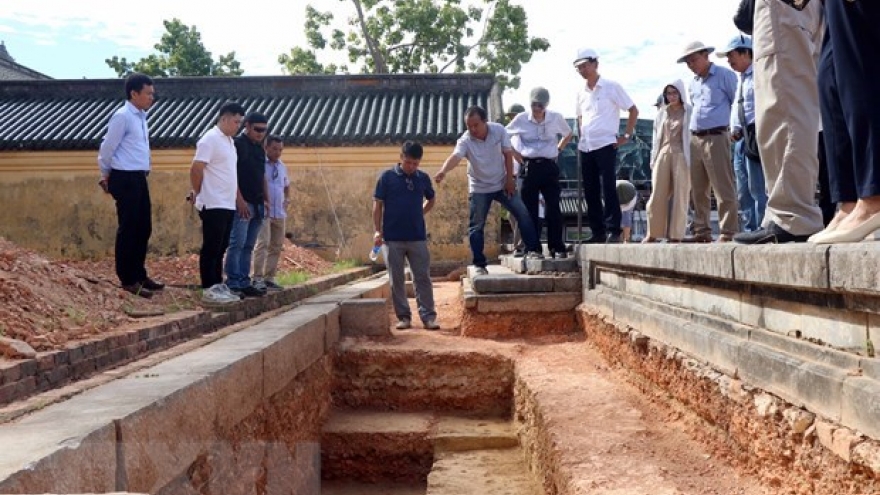 More archaeological findings about Can Chanh Palace revealed
