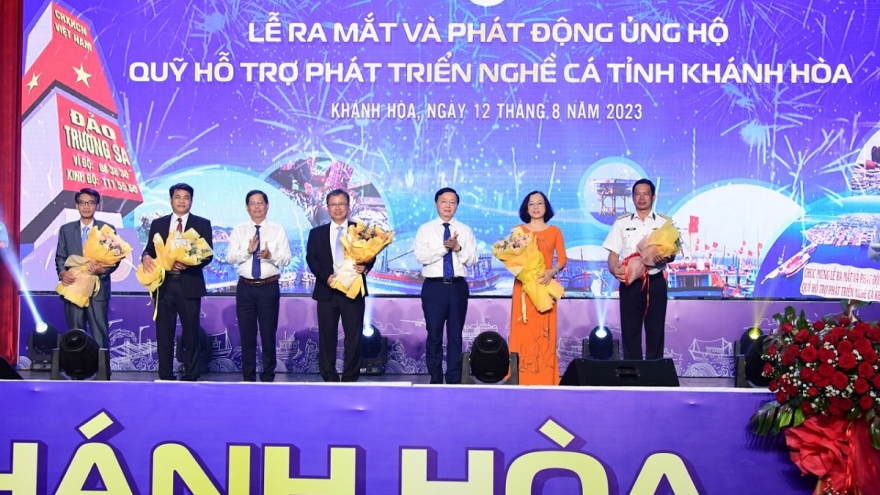 Lễ ra mắt và phát động ủng hộ Quỹ hỗ trợ phát triển nghề cá Khánh Hòa