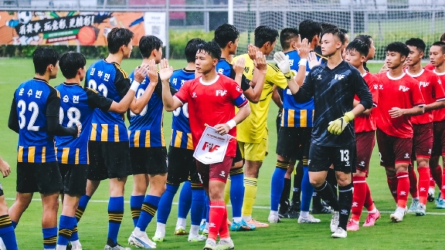Đội bóng trẻ Việt Nam bất ngờ đánh bại Man City