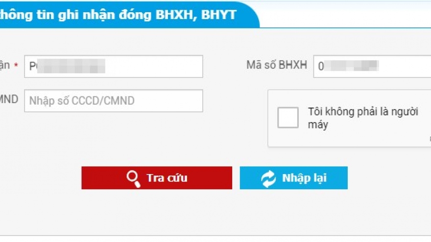 Tra cứu BHXH tự nguyện, BHYT trên Cổng TTĐT BHXH Việt Nam