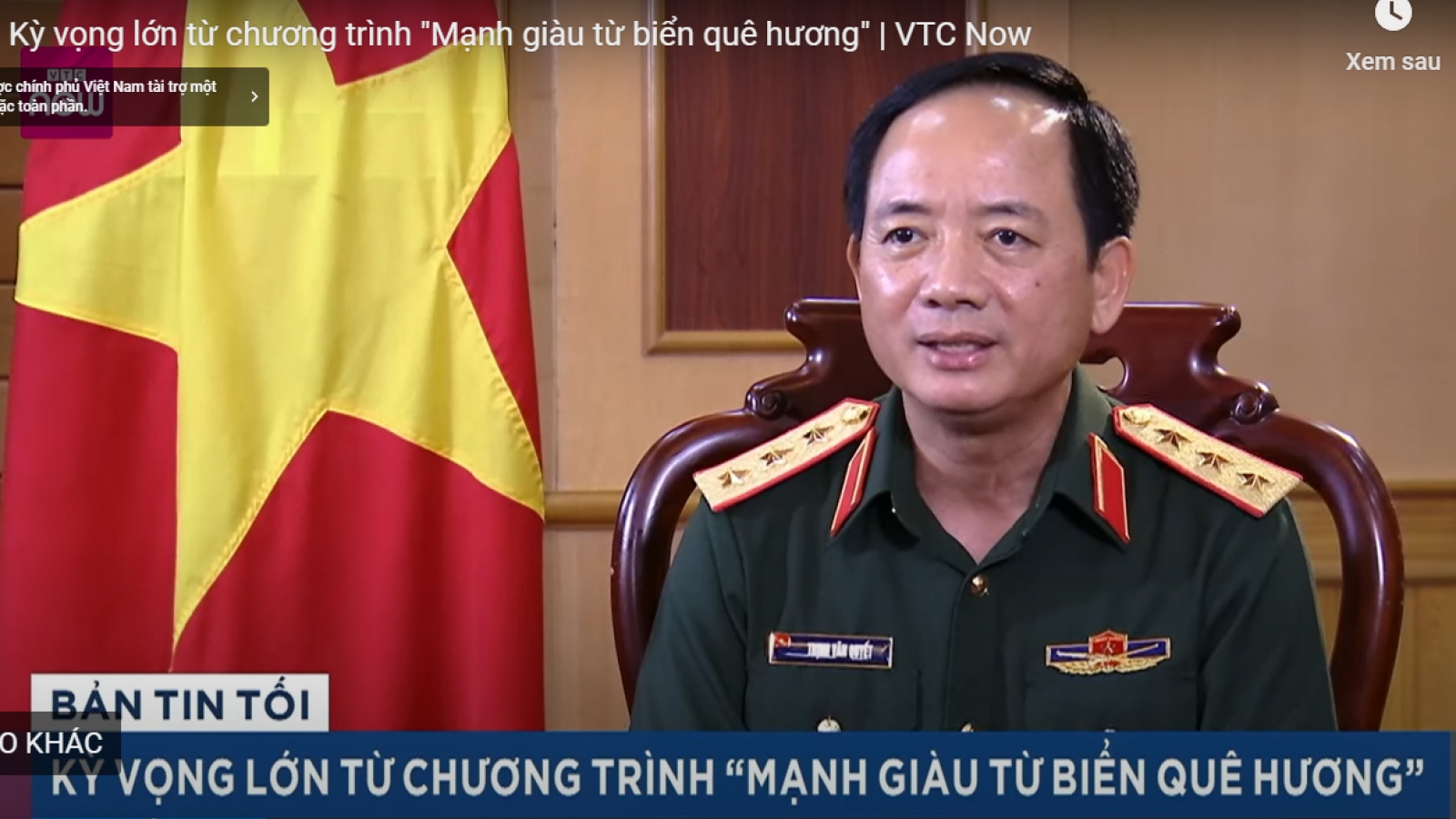 Kỳ vọng lớn từ chương trình "Mạnh giàu từ biển quê hương"