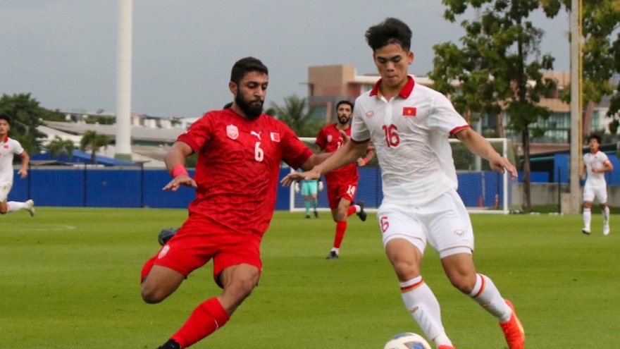U23 Vietnam lose out to Bahrain following penalty shootout
