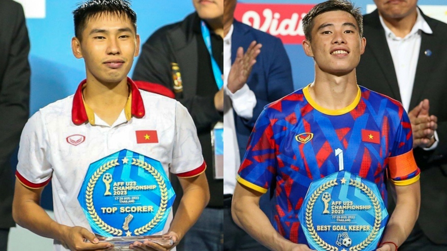 U23 Việt Nam vô địch, Văn Chuẩn và Đinh Xuân Tiến được vinh danh