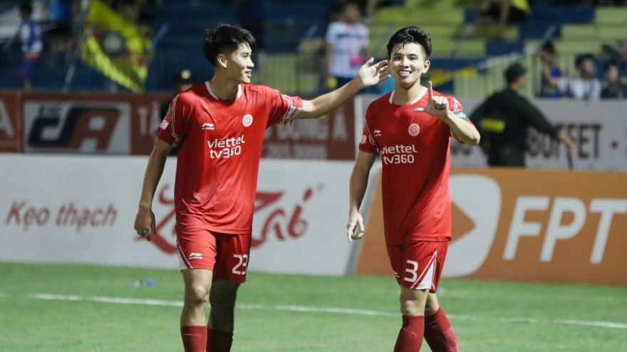 Kết quả V-League 2023: Viettel FC thắng Thanh Hoá, Hải Phòng FC hạ gục Nam Định