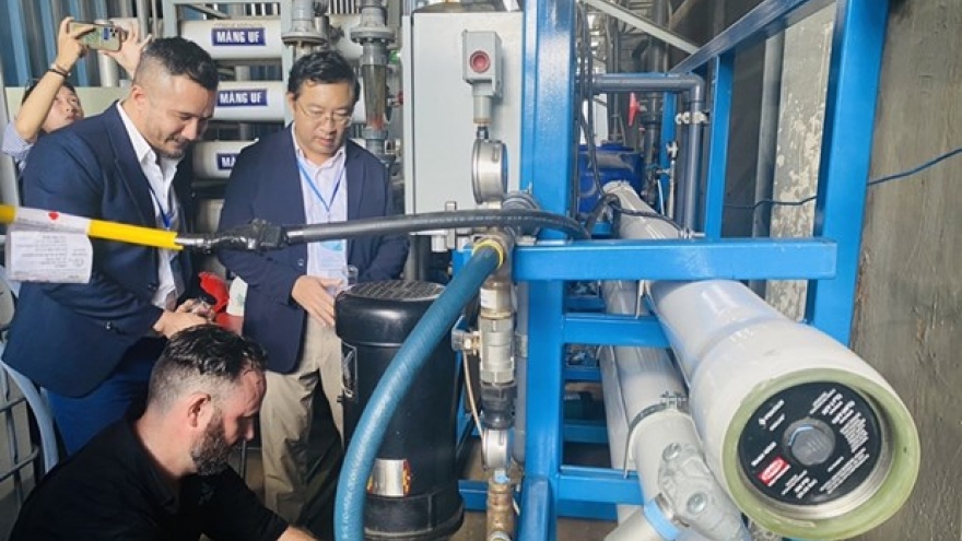 US startup transfers water treatment technology to Vietnamese firm