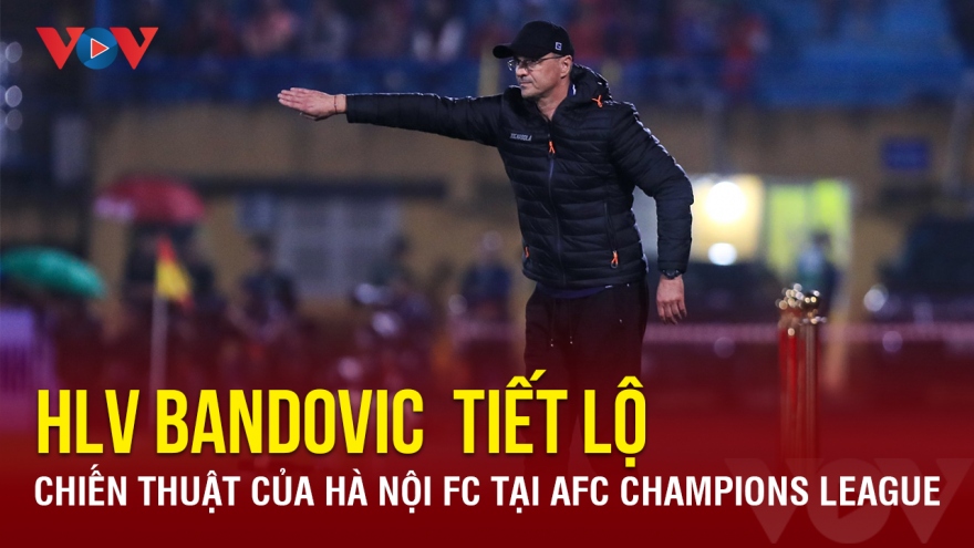 HLV Bandovic tiết lộ chiến thuật của Hà Nội FC tại AFC Champions League 2023/2024
