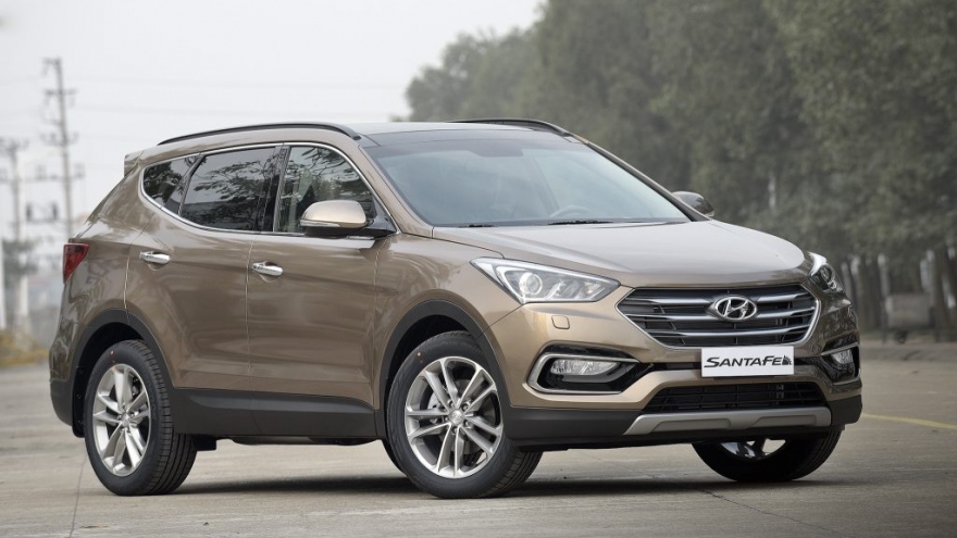 Triệu hồi gần 5.700 xe Hyundai Santa Fe ở Việt Nam vì nguy cơ lỗi phanh