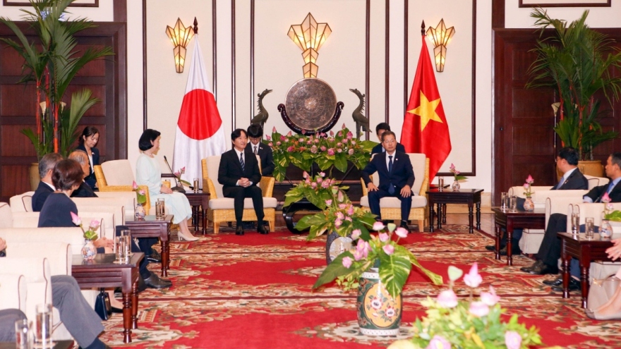 Japanese Crown Prince, Crown Princess visit Da Nang