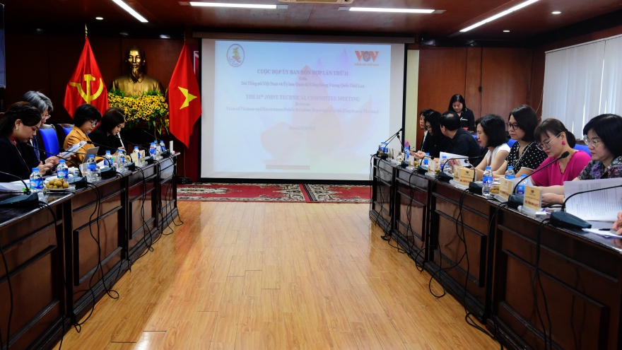 VOV tăng cường hợp tác với Ủy ban Quan hệ Công chúng Thái Lan