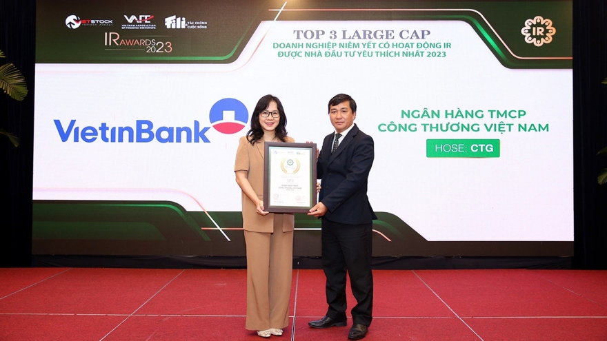 VietinBank tiếp tục được vinh danh tại IR Awards 2023