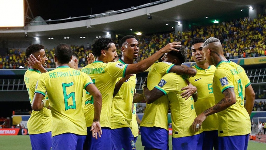 BXH vòng loại World Cup 2026 khu vực Nam Mỹ: Brazil và Argentina toàn thắng