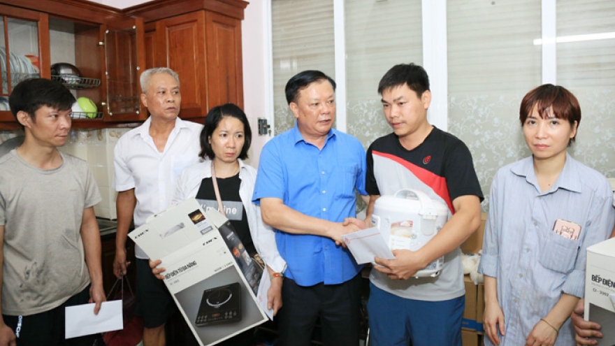 Hà Nội thực hiện hàng loạt hỗ trợ dành cho các nạn nhân trong vụ cháy chung cư mini