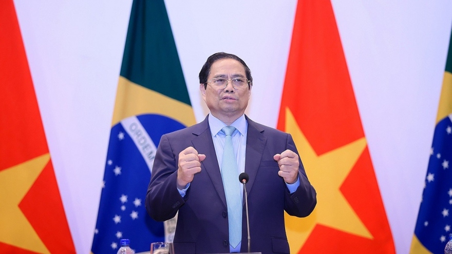 Thúc đẩy mạnh mẽ quan hệ Việt Nam - Brazil vươn lên tầm cao mới