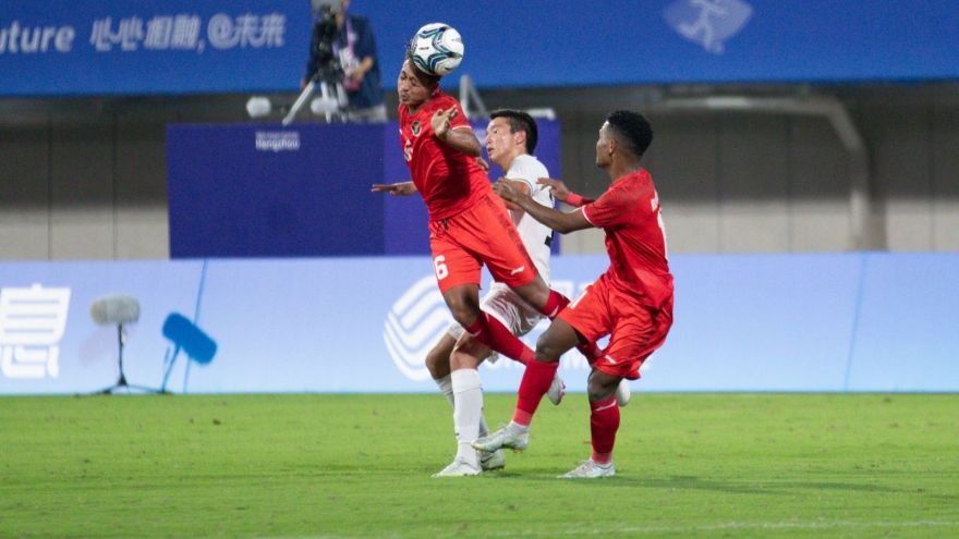 Kết quả bóng đá nam ASIAD 19 mới nhất: Indonesia thua sốc trước đối thủ yếu