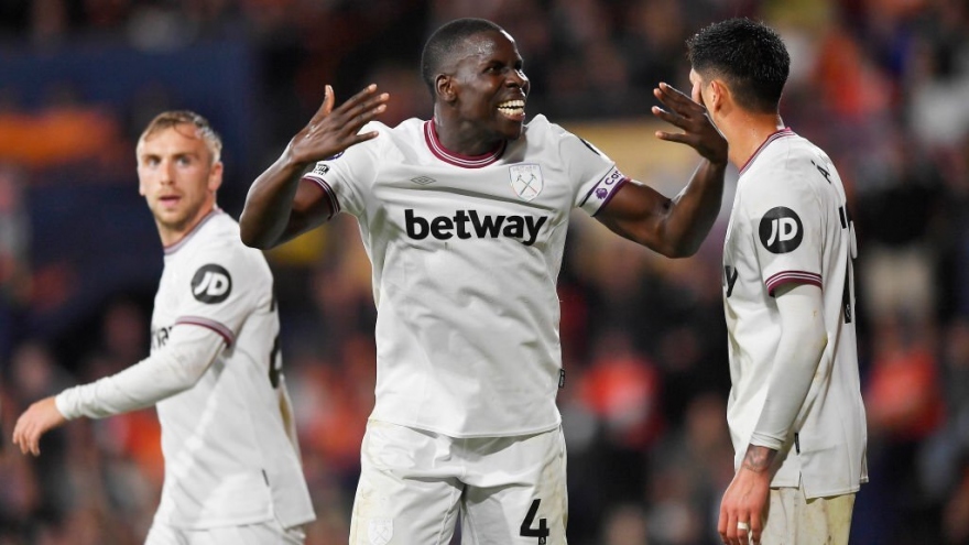 Kết quả Ngoại hạng Anh 2/9: West Ham vượt Man City lên dẫn đầu bảng xếp hạng