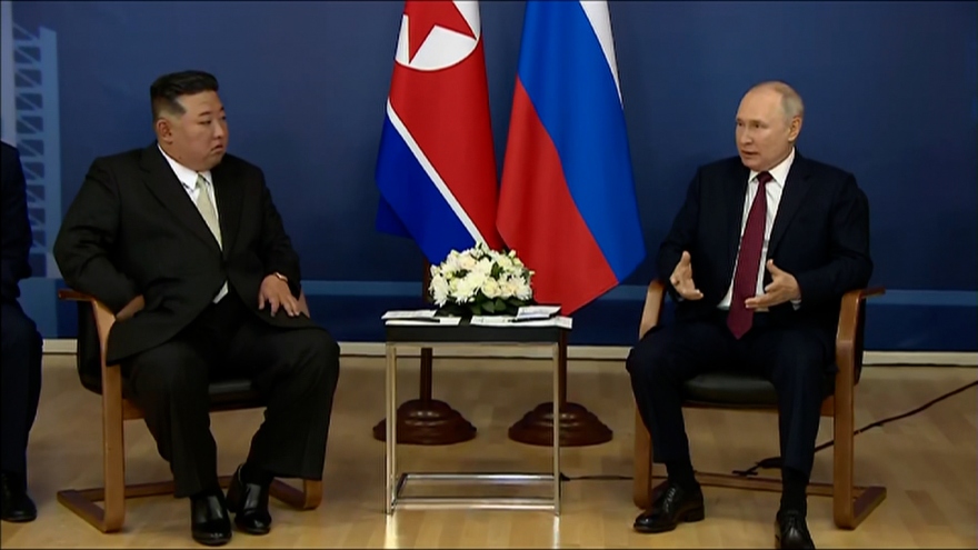 Tổng thống Nga nhận lời thăm Triều Tiên sau chuyến thăm của ông Kim Jong Un