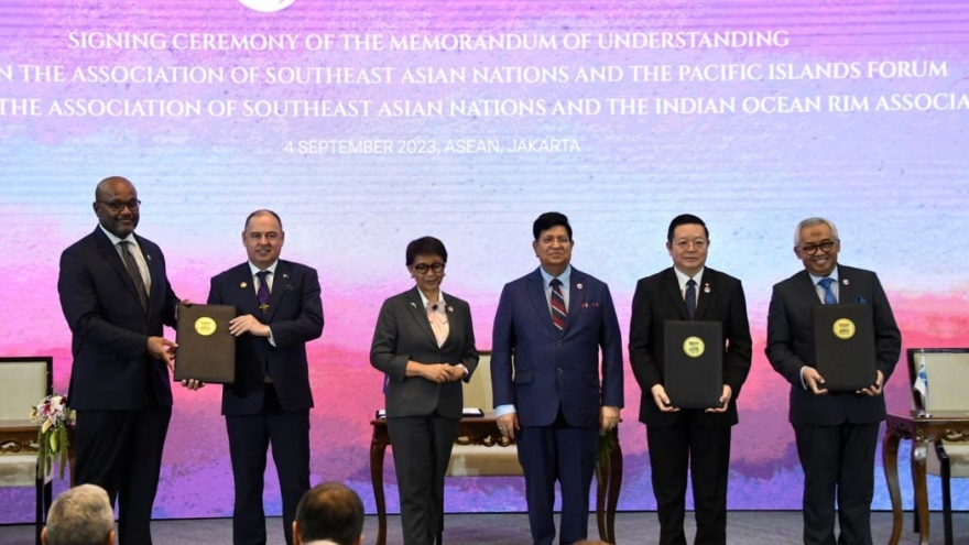 Các quốc đảo Thái Bình Dương ký thỏa thuận thúc đẩy hợp tác với ASEAN