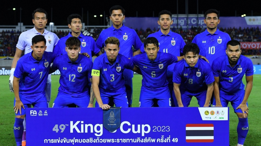 Lịch thi đấu bóng đá 10/9: ĐT Thái Lan tranh ngôi vô địch King’s Cup