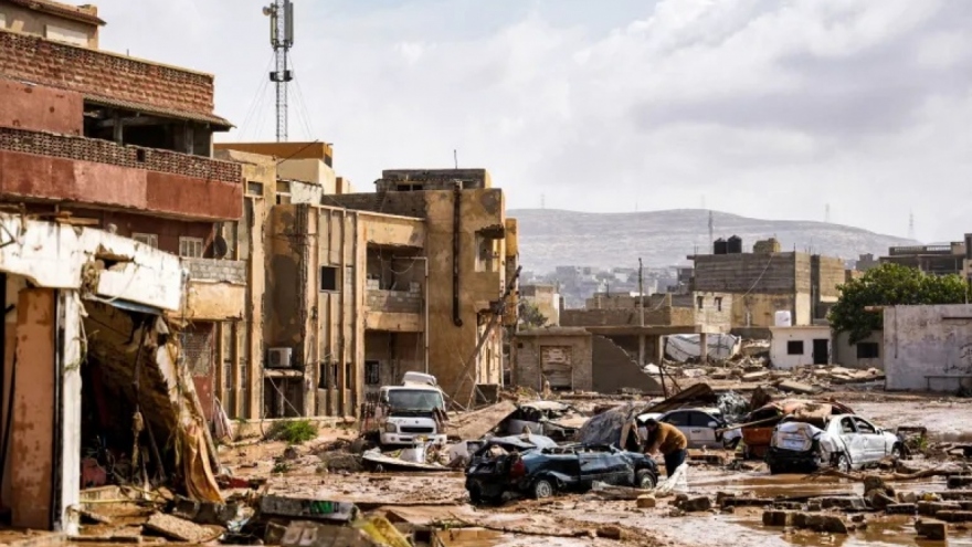 Lũ lụt tại Libya: Hỗn loạn thông tin về số thương vong