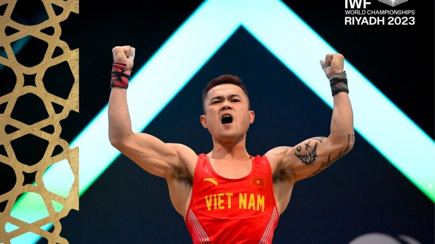 Cử tạ Việt Nam giành 3 HCV ở giải vô địch thế giới 2023