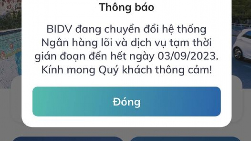 Khách hàng BIDV đã nạp được tiền vào tài khoản VETC